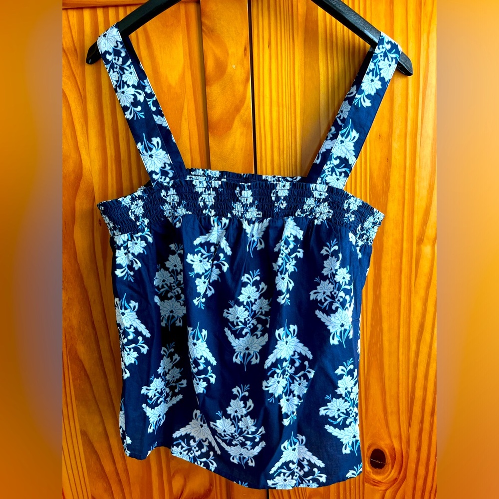J Crew elastic banded top